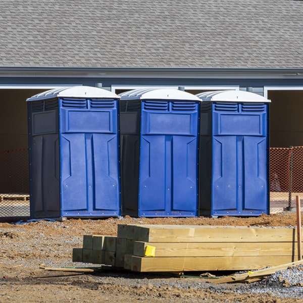 is there a specific order in which to place multiple portable restrooms in Waldron